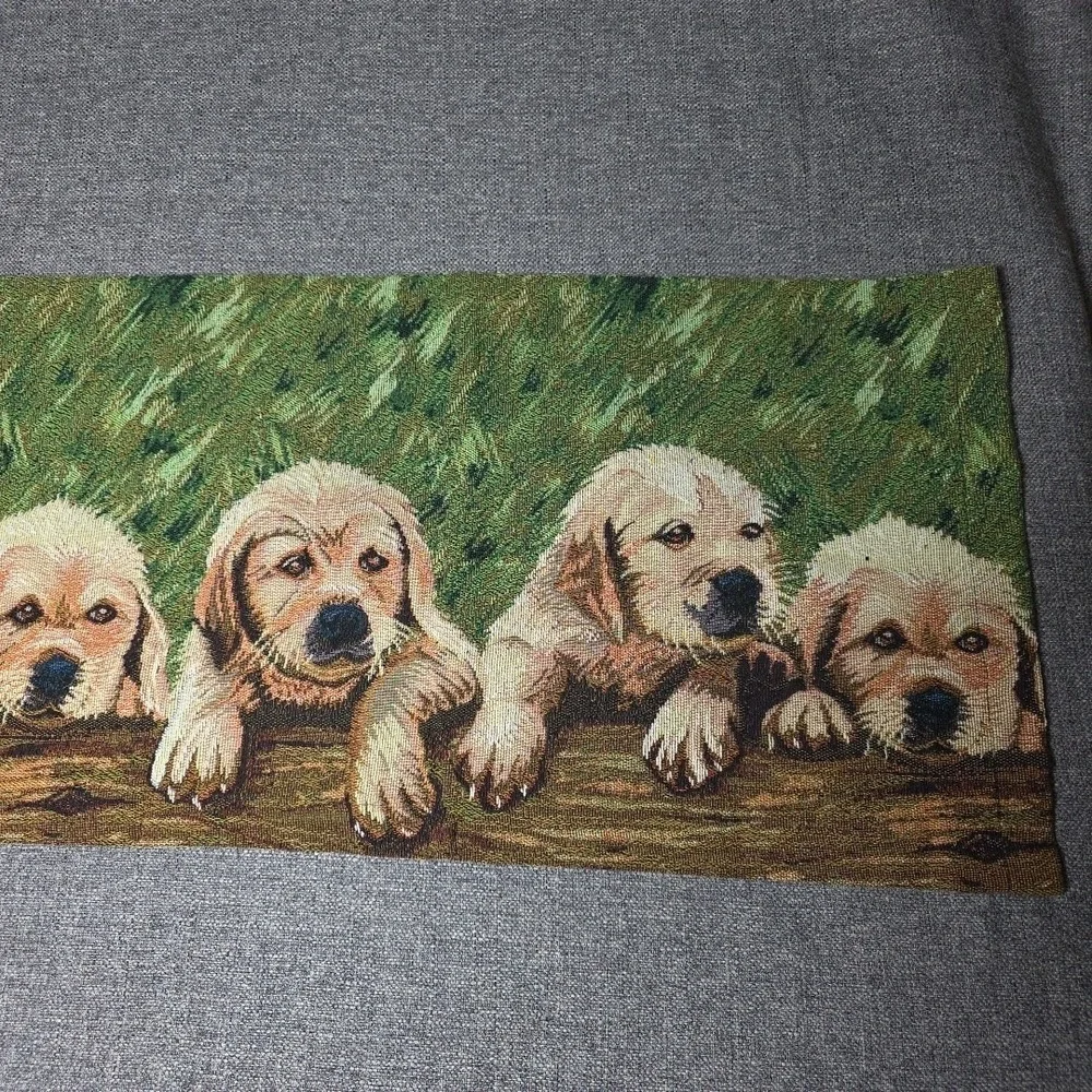 Labradour Puppies Wall Tapestry 54